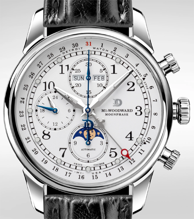 DetroitWatch-M1-Woodward® MoonphaseORIGINAL